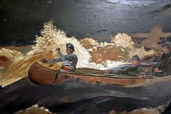 Winslow Homer 1905-10 Shooting the Rapids, Saguenay River 1 From New York Metropolitan Museum Of Art At New York Met Breuer Unfinished